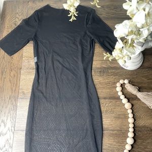 Sheer maxi dress